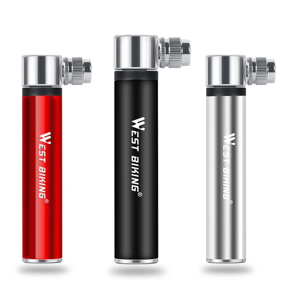 WEST BIKING Hand Mini Bicycle Pump Tire Air Inflator Schrader Presta Valve Ball Needle Hose MTB Accessories Portable Bike Pump
WEST BIKING Hand Mini Bicycle Pump Tire Air Inflator Schrader Presta Valve Ball Needle Hose MTB Accessories Portable Bike Pump