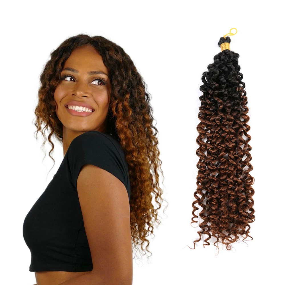 

Natifah Synthetic Crochet Hair Extensions Afro Kinky Twist Jumbo Braids Prestretched Ombre Bug Twist Wavy Crochet Braiding Hair