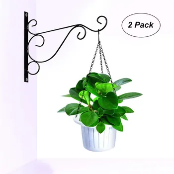 Metal Plant Hanging Bracket Hook Sturdy Wall Plant Hangers Indoor Outdoor 2 Pack For Home Decor Bracket Decoration For Garden
Metal Plant Hanging Bracket Hook Sturdy Wall Plant Hangers Indoor Outdoor 2 Pack For Home Decor Bracket Decoration For Garden