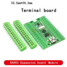 New NANO3 Expansion Board Terminal Board Compatible With Arduino NANO V3.0 ATMEGA168
New NANO3 Expansion Board Terminal Board Compatible With Arduino NANO V3.0 ATMEGA168