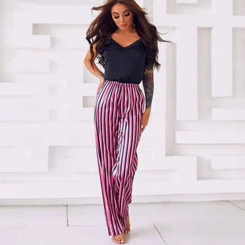 Vertical Striped Satin Pyjama Spaghetti Strap Sleepwear Summer Pajamas Women 2 Piece Set Tops And Pants Sexy Pajama Woman Pj Set
Vertical Striped Satin Pyjama Spaghetti Strap Sleepwear Summer Pajamas Women 2 Piece Set Tops And Pants Sexy Pajama Woman Pj Set