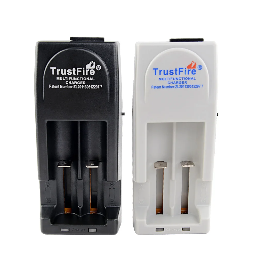

TrustFire TR-001 DC 4.2V 500mA Multifunctional Battery Charger For 10440 14500 16340 17670 18500 18650 18350 Lithium Batteries