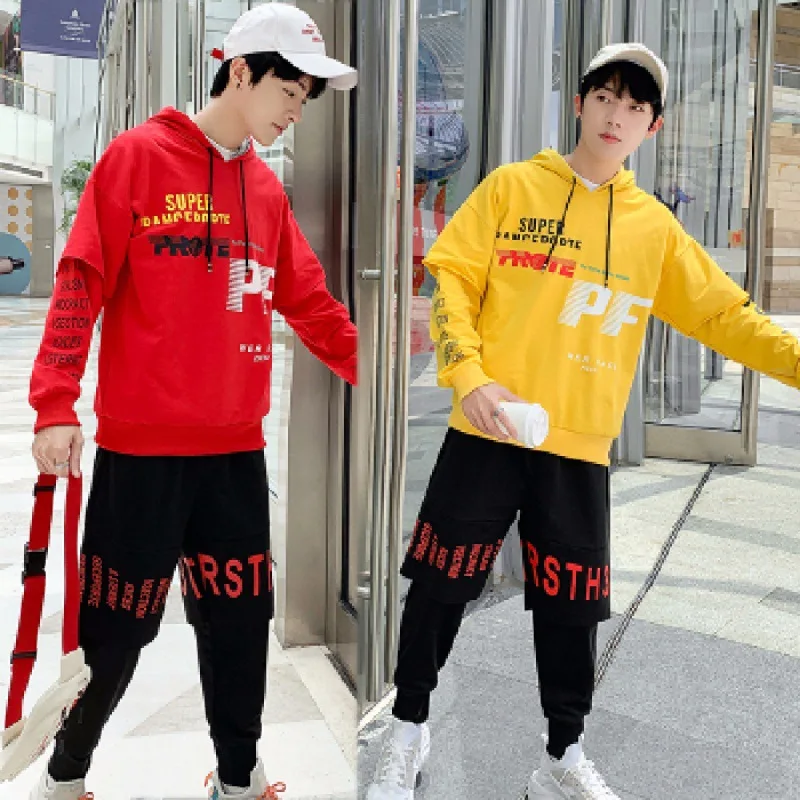 Hoodie Men's Casual Sports Set Trend Hooded Pullover Teenager Students Two Pieces Popular Brand Autumn Camouflage Pants
Hoodie Men's Casual Sports Set Trend Hooded Pullover Teenager Students Two Pieces Popular Brand Autumn Camouflage Pants