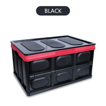 28" Collapsible Plastic Storage Box Durable Car Storage Box Stackable Folding Utility Crates Storage Organazin with Lid
28" Collapsible Plastic Storage Box Durable Car Storage Box Stackable Folding Utility Crates Storage Organazin with Lid