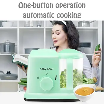 5-in-1 Baby Food Maker Processor With Steam Cooker Blender Defroster Heating Disinfection Multi-functional Food Processor
5-in-1 Baby Food Maker Processor With Steam Cooker Blender Defroster Heating Disinfection Multi-functional Food Processor