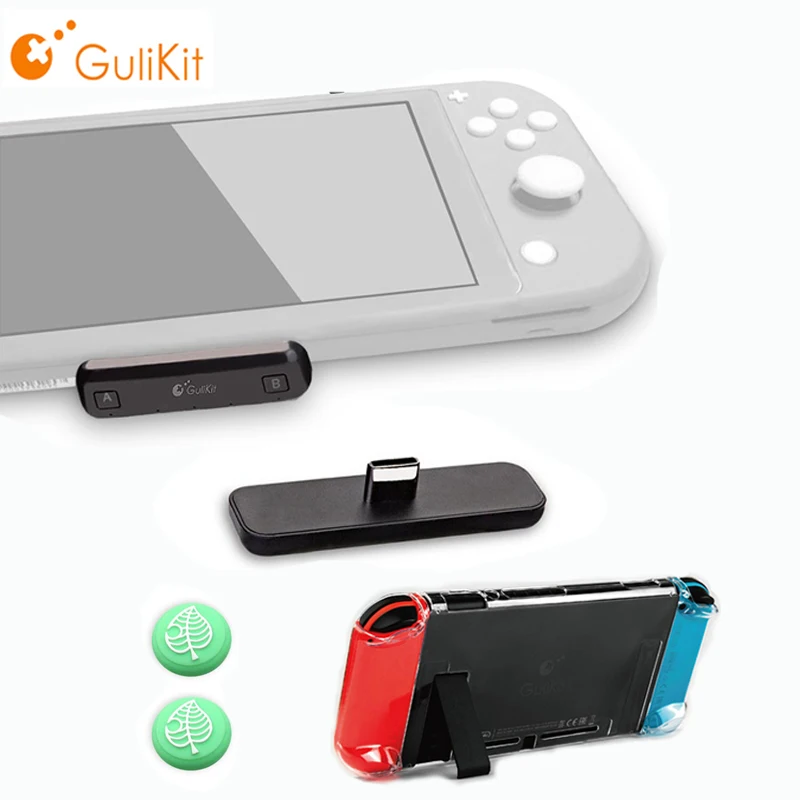 GuliKit Route Air Bluetooth Adapter Wireless Audio Receiver transmitter with Class film and Crystal Case For Nintend NS Switch
GuliKit Route Air Bluetooth Adapter Wireless Audio Receiver transmitter with Class film and Crystal Case For Nintend NS Switch
