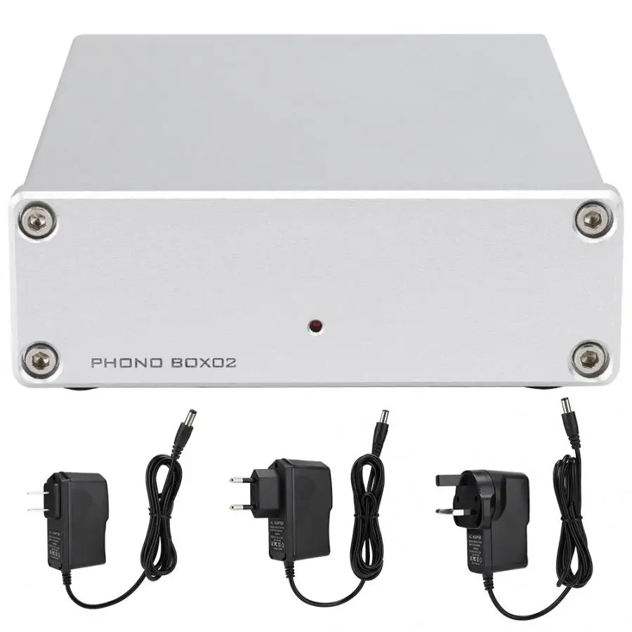 FX-Audio Phono BOX02 Amplifier RCA LP Preamp Amplifier MM MC Pick-up Preamplifier for RCA Output Vinyl Turntable Record
FX-Audio Phono BOX02 Amplifier RCA LP Preamp Amplifier MM MC Pick-up Preamplifier for RCA Output Vinyl Turntable Record