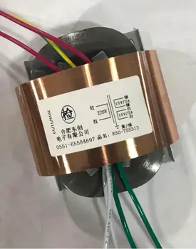 2*15V 2A R Core Transformer 60VA R50 custom transformer 220V input copper shield output for Power supply
2*15V 2A R Core Transformer 60VA R50 custom transformer 220V input copper shield output for Power supply