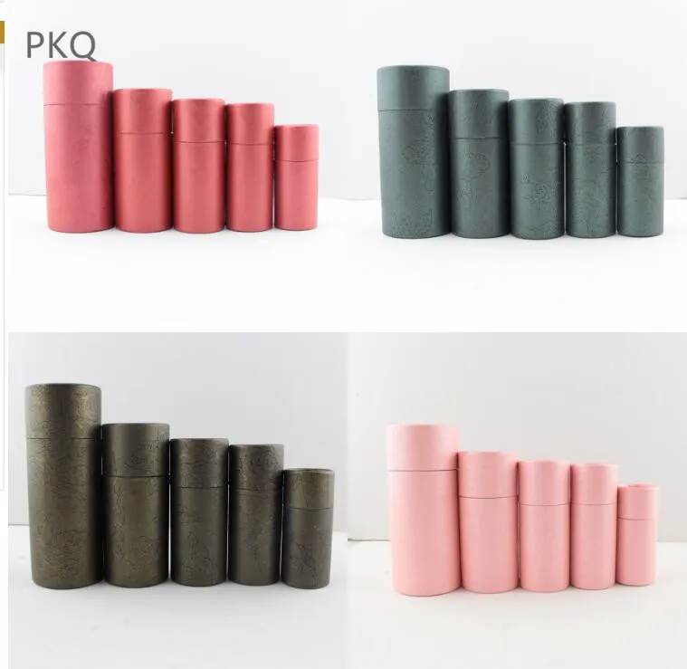 10/20/30/50/100ml Oil Bottle Packaging Box Kraft Paper Tube Packing Dropper Round Cardboard Lipstick Perfume | Дом и сад