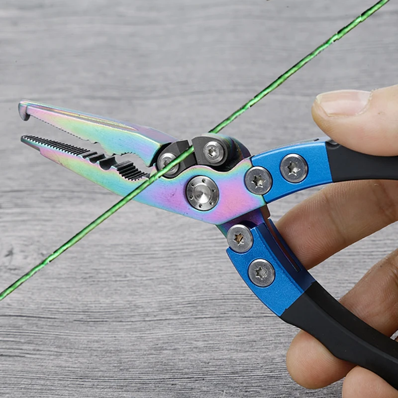 Fishing Pliers Scissors Line Cutter Braid Cutter Hook Remover Crimper Aluminum Fishing Tools With Lanyard And Pouch
Fishing Pliers Scissors Line Cutter Braid Cutter Hook Remover Crimper Aluminum Fishing Tools With Lanyard And Pouch