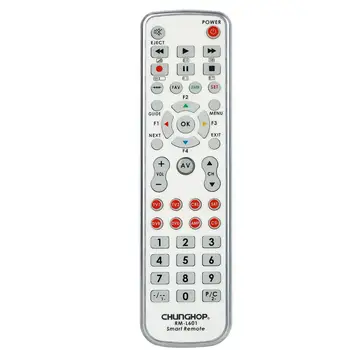 Chunghop Combinational remote control learn remote for TV SAT DVD CBL DVB-T AUX universal controller with code RM-L601 BACKLIGHT
Chunghop Combinational remote control learn remote for TV SAT DVD CBL DVB-T AUX universal controller with code RM-L601 BACKLIGHT