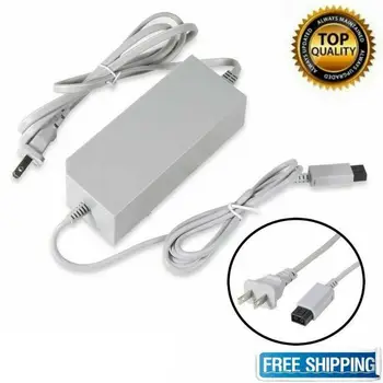 EU/US Plug 100-240V AC Home Wall Power Supply AC Charger Adapter Cable For Nintendo Wii Game Console Host Game Accessaries
EU/US Plug 100-240V AC Home Wall Power Supply AC Charger Adapter Cable For Nintendo Wii Game Console Host Game Accessaries