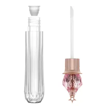 3.5ml Pink Crystal Lip Gloss Tubes Magic Wand Gold Star Transparent Lipstick Bottles Empty Cosmetic Packing Container 
3.5ml Pink Crystal Lip Gloss Tubes Magic Wand Gold Star Transparent Lipstick Bottles Empty Cosmetic Packing Container