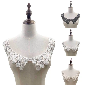 Fake collar Fabric DIY Neckband Neckline Collarband Hollow out Embroidered Floral Collars Women Elegant Applique Lace Patches
Fake collar Fabric DIY Neckband Neckline Collarband Hollow out Embroidered Floral Collars Women Elegant Applique Lace Patches