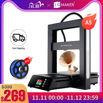 JGAURORA A5 3D 3д Printer Fast Assembly Large Print Size 305*305*320mm HD Touch Screen Display Russia Warehouse Free Shipping
JGAURORA A5 3D 3д Printer Fast Assembly Large Print Size 305*305*320mm HD Touch Screen Display Russia Warehouse Free Shipping