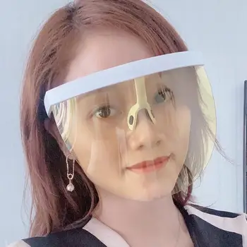 Oversized Exaggerated Visor Wrap Shield Large Mirror Sun Glasses Half Face Shield Guard Windproof Protector Face Mask Goggles
Oversized Exaggerated Visor Wrap Shield Large Mirror Sun Glasses Half Face Shield Guard Windproof Protector Face Mask Goggles