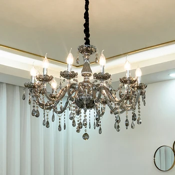Nordic Crystal Chandeliers For Dining room Bedroom Living room Light Modern Led Chandelier Ceiling Hanging Lamp lustre pendente 
Nordic Crystal Chandeliers For Dining room Bedroom Living room Light Modern Led Chandelier Ceiling Hanging Lamp lustre pendente