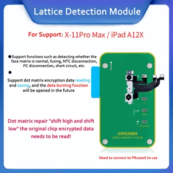JC Dot Matrix Detection Module Lattice Detection Module Support X 11promax iPad A12X Connect With JC Pro1000s to Use
JC Dot Matrix Detection Module Lattice Detection Module Support X 11promax iPad A12X Connect With JC Pro1000s to Use