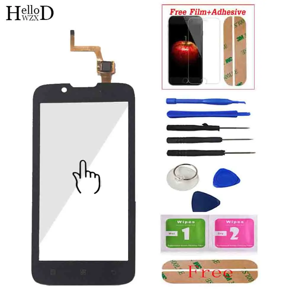 Touch Screen Glass For Lenovo A328 A328T Touch Screen Digitizer Panel Front Outer Glass Lens Sensor Adhesive + Protector Film
Touch Screen Glass For Lenovo A328 A328T Touch Screen Digitizer Panel Front Outer Glass Lens Sensor Adhesive + Protector Film