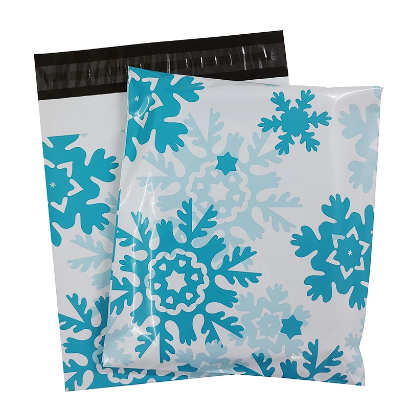50PCS Eco Poly Mailer Snowflakes Pattern Gift Bags Holiday Shipping Bags Self Sealing Mailing Envelopes Storage Bags Postal Bags
50PCS Eco Poly Mailer Snowflakes Pattern Gift Bags Holiday Shipping Bags Self Sealing Mailing Envelopes Storage Bags Postal Bags