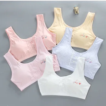 5PCS Kids Cotton Underwear Girls Training Bra Young Girls Bra Teenage Sport Puberty Girl Underwear Fitness Bra 12-18Y girls bra
5PCS Kids Cotton Underwear Girls Training Bra Young Girls Bra Teenage Sport Puberty Girl Underwear Fitness Bra 12-18Y girls bra