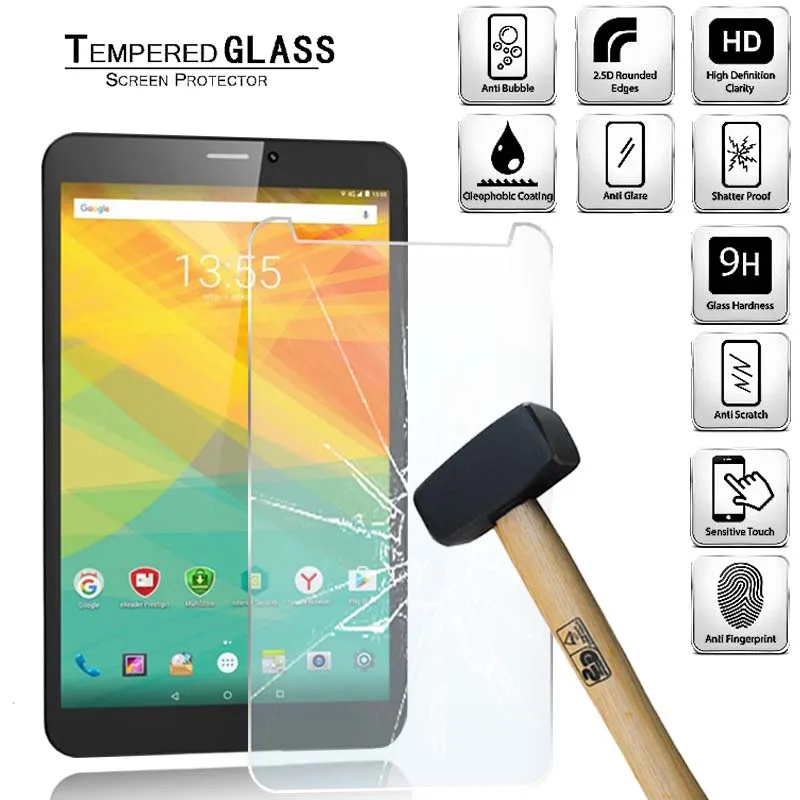 Tablet Tempered Glass Screen Protector Cover for Prestigio MultiPad Wize 3418 4G 8 Incn Anti-Screen Breakage Tempered Film
Tablet Tempered Glass Screen Protector Cover for Prestigio MultiPad Wize 3418 4G 8 Incn Anti-Screen Breakage Tempered Film