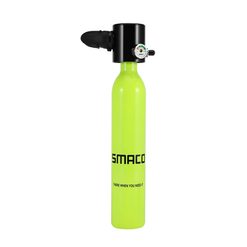 SMACO Portable Scuba Adult Swimming Diving Mask Mini Oxygen Bottle Equipment
SMACO Portable Scuba Adult Swimming Diving Mask Mini Oxygen Bottle Equipment