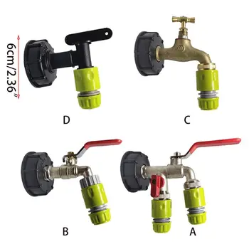 Faucet Nozzle IBC Tank Valve Quick Hose Connector Fitting 60mm Coarse Thread Y4QC
Faucet Nozzle IBC Tank Valve Quick Hose Connector Fitting 60mm Coarse Thread Y4QC