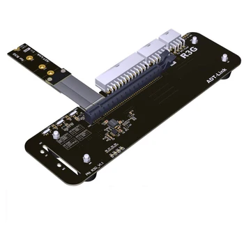 M.2 Key M NVMe External Ie Card Stand Bracket with PCIe3.0 X4 Cable 50cm 32Gbs for ITX STX NUC VEGA64 GTX1080Ti
M.2 Key M NVMe External Ie Card Stand Bracket with PCIe3.0 X4 Cable 50cm 32Gbs for ITX STX NUC VEGA64 GTX1080Ti