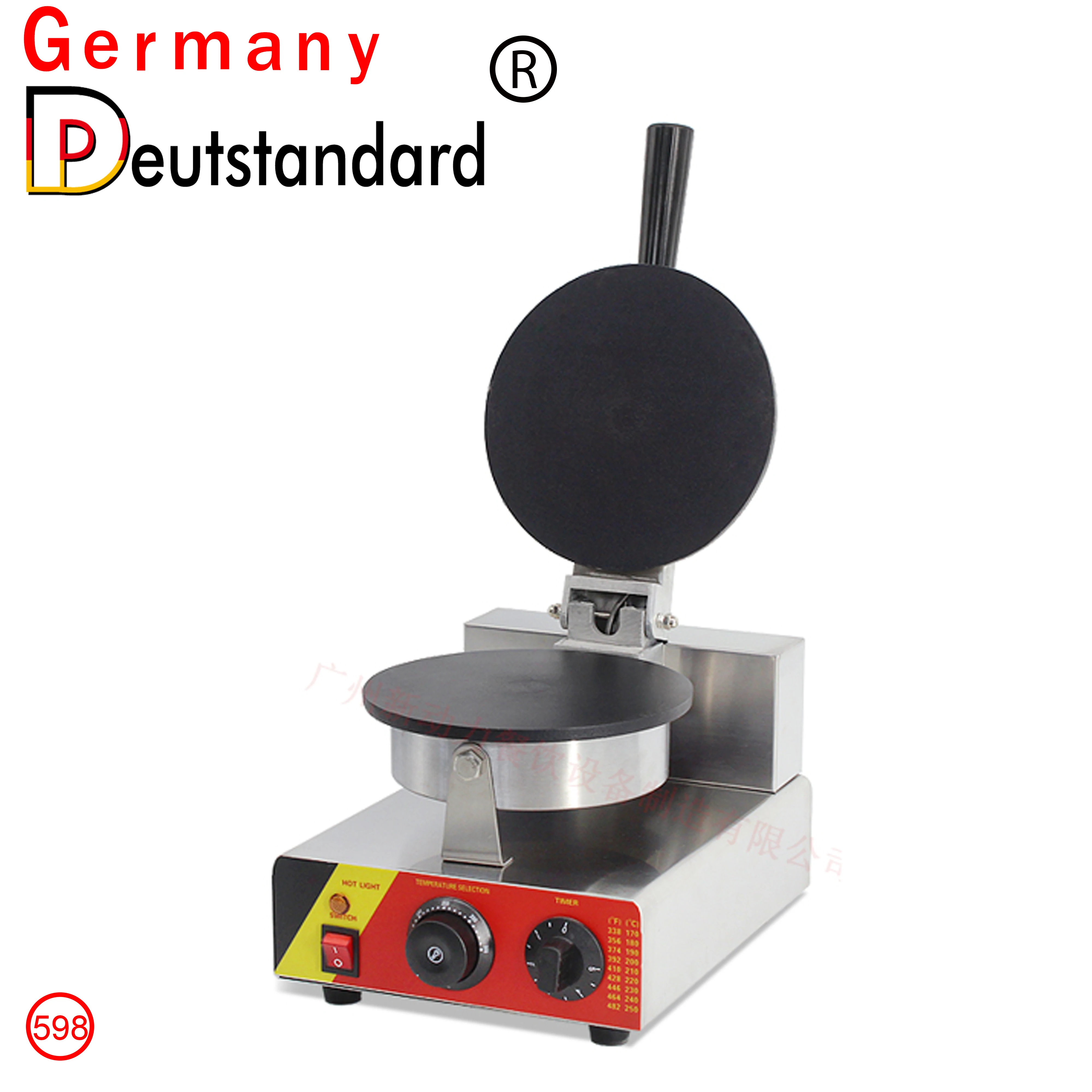 Single head Ice cream Cone waffle makerBelgian Waffle Maker Electric Egg Waffle Cone Maker Egg Roll Machine Waffle snack machine 
Single head Ice cream Cone waffle makerBelgian Waffle Maker Electric Egg Waffle Cone Maker Egg Roll Machine Waffle snack machine