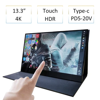 13.3 Inch 4K Touch Monitor Type-c Support PC Laptop Smart Phone TNT Huawei EMUI For Samsung DEX PS4 Switch Xbox HDR Game Screen
13.3 Inch 4K Touch Monitor Type-c Support PC Laptop Smart Phone TNT Huawei EMUI For Samsung DEX PS4 Switch Xbox HDR Game Screen