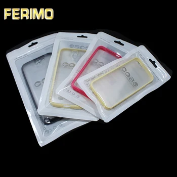 100Pcs White Phone Case Packaging Bags with Euro Hang Hole Plastic Zip Lock Phone Case Pouches for Case for iPhone 8 7 New Style
100Pcs White Phone Case Packaging Bags with Euro Hang Hole Plastic Zip Lock Phone Case Pouches for Case for iPhone 8 7 New Style