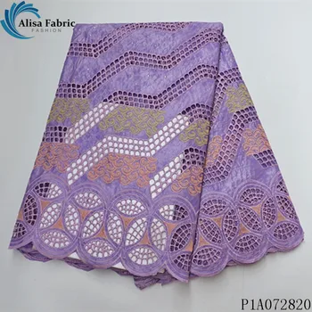 Alisa popular african bazin lace swiss voile 100% cotton fabric embroidery with stones hollow design french dry laces fabrics 
Alisa popular african bazin lace swiss voile 100% cotton fabric embroidery with stones hollow design french dry laces fabrics
