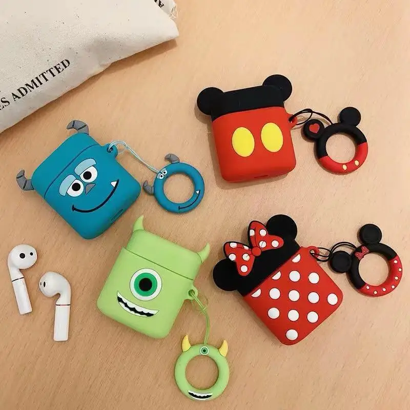 Classics Cute Cartoon Mickey Minnie Soft Silicone Doll Case For Apple Airpods Case Wireless Bluetooth Earphone Toy Cover Coque
Classics Cute Cartoon Mickey Minnie Soft Silicone Doll Case For Apple Airpods Case Wireless Bluetooth Earphone Toy Cover Coque