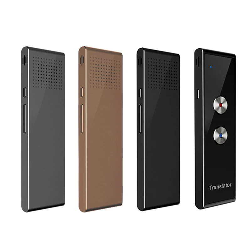 T8 Portable Wireless Smart Translator Two-Way Real Time Instant Voice photography Translator APP Bluetooth Multi-Language
T8 Portable Wireless Smart Translator Two-Way Real Time Instant Voice photography Translator APP Bluetooth Multi-Language