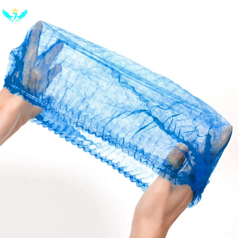 21-inch Disposable Non-woven Fabric Shower Cap Double Reinforced Strip Cap Dustproof Breathable Headgear 50 Pcs/Pack
21-inch Disposable Non-woven Fabric Shower Cap Double Reinforced Strip Cap Dustproof Breathable Headgear 50 Pcs/Pack