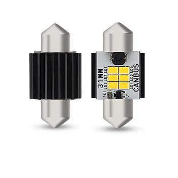 2pcs C5W LED CANBUS C5W led bulbs Festoon 31mm 36mm 41mm CSP Car Interior Dome Lamp License Plate Reading Lights 6000K White 12V
2pcs C5W LED CANBUS C5W led bulbs Festoon 31mm 36mm 41mm CSP Car Interior Dome Lamp License Plate Reading Lights 6000K White 12V