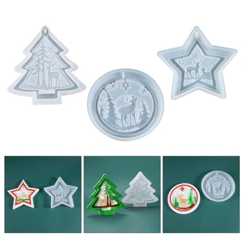 DIY Christmas Listed Pendant Casting Silicone Mould Crafts Decoration Jewelry Making ToolsCrystal Epoxy Resin Mold
DIY Christmas Listed Pendant Casting Silicone Mould Crafts Decoration Jewelry Making ToolsCrystal Epoxy Resin Mold