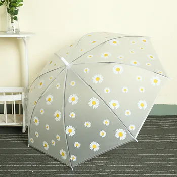 Transparent Long Handle Umbrella Plastic POE Transparent Umbrella Parasol Female Semi-automatic Sunshade
Transparent Long Handle Umbrella Plastic POE Transparent Umbrella Parasol Female Semi-automatic Sunshade