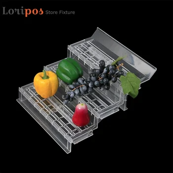 Transparent Ladder Display Stand Shelf Divider Frame Three-layer Merchandise Display Rack Fruit Vegetable Tray Shelf Filler Mat
Transparent Ladder Display Stand Shelf Divider Frame Three-layer Merchandise Display Rack Fruit Vegetable Tray Shelf Filler Mat