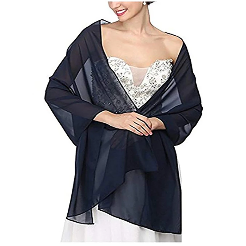 Ladies Soft Chiffon Wedding Wraps Womens Wedding Capes Jacket Shrug Bridal Bolero Long Shawl and Wraps Evening Wedding Cover Up
Ladies Soft Chiffon Wedding Wraps Womens Wedding Capes Jacket Shrug Bridal Bolero Long Shawl and Wraps Evening Wedding Cover Up