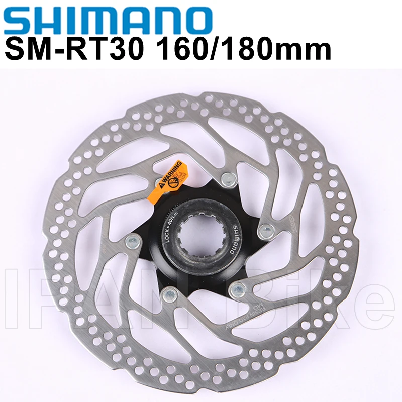 Фото Тормозной диск Shimano Deore SM RT30 Гидравлический тормозной ротор для велосипеда 160/180 мм