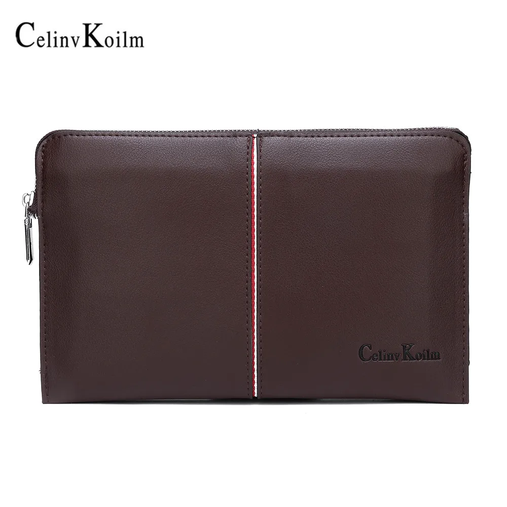 Celinv Koilm Luxury Brand Men's High Quality Spilt Leather Wallet Hand bag Large Capacity Handbag Day Clutches Bags For Phone
Celinv Koilm Luxury Brand Men's High Quality Spilt Leather Wallet Hand bag Large Capacity Handbag Day Clutches Bags For Phone
