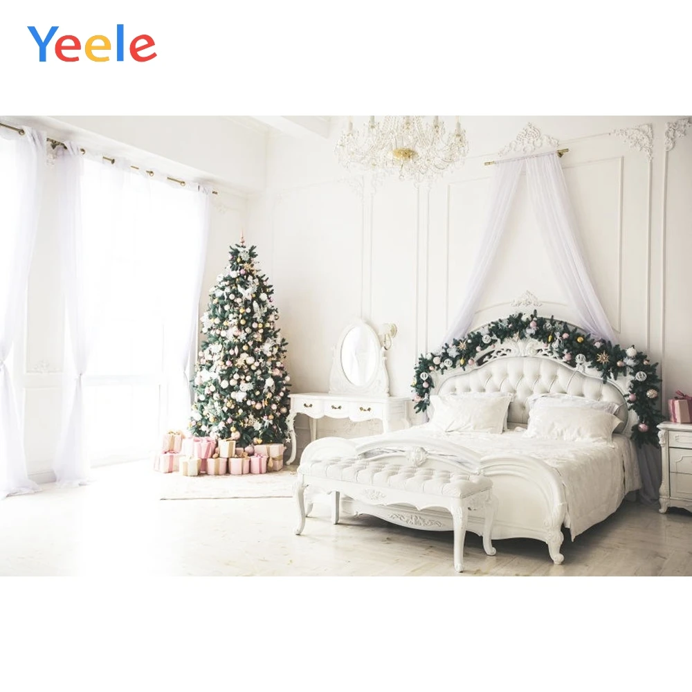 Christmas Tree Chandelier Bedroom Bed Window Curtain Backdrop Newborn Baby Portrait Vinyl Photography Background Photo Studio
Christmas Tree Chandelier Bedroom Bed Window Curtain Backdrop Newborn Baby Portrait Vinyl Photography Background Photo Studio