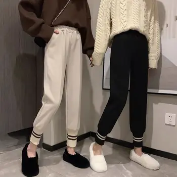 2020 woolen pants women's high waist thickened Leggings Korean version of all kinds of small Leggings net red leisure
2020 woolen pants women's high waist thickened Leggings Korean version of all kinds of small Leggings net red leisure