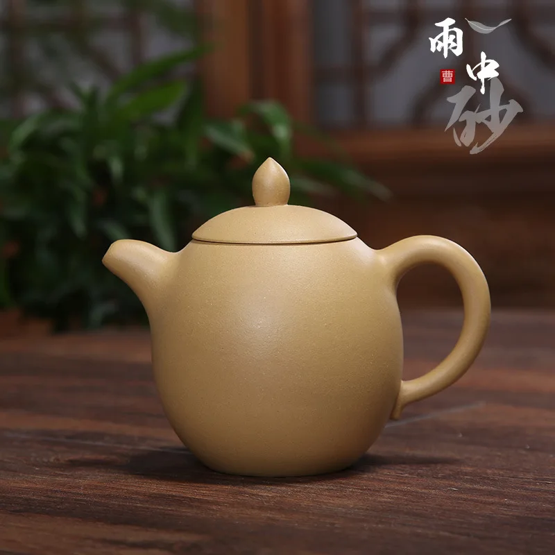 

Yixing Clay Teapot Raw Ore Segment Mud Dragon Eggs Pot All Entirely Handmade Pot Tea Pot Wholesale Tea Set Gift Customization