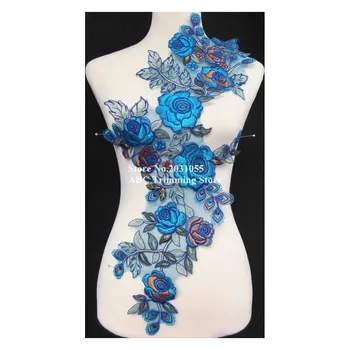 5pcs/lot x New Long Blue/Orange Flower Organza Lace Embroidered Appliques Collar Patches Neckline Dancing Costume DECOR TBNC117I
5pcs/lot x New Long Blue/Orange Flower Organza Lace Embroidered Appliques Collar Patches Neckline Dancing Costume DECOR TBNC117I