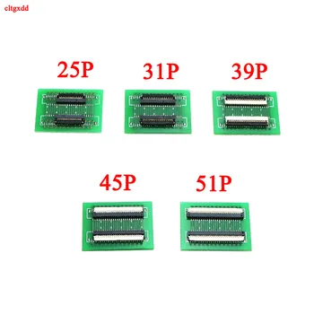 Cltgxdd FPC FFC Flexible Flat Cable Extension Connection Board 0.3 MM PCB Pitch 25 31 39 45 51 PIN Connector FPC Adapter
Cltgxdd FPC FFC Flexible Flat Cable Extension Connection Board 0.3 MM PCB Pitch 25 31 39 45 51 PIN Connector FPC Adapter