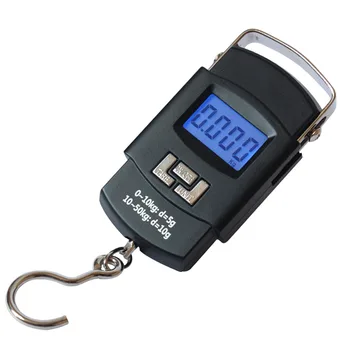 50kg/10g Portable Hanging Scale LCD display Digital Electronic Handled Hook Balance Weighing Backlight Suitcase Scale Travel
50kg/10g Portable Hanging Scale LCD display Digital Electronic Handled Hook Balance Weighing Backlight Suitcase Scale Travel