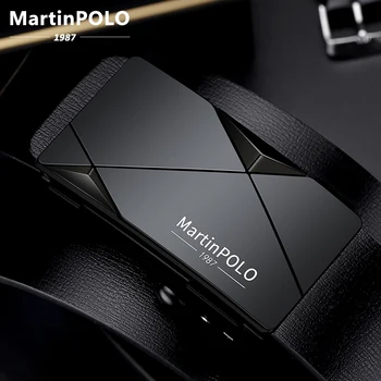 Martinpolo Genuine Leather belt Men luxury Belts for men 2019 Automatic Alloy Buckle Business Belts black Cummerbunds MP02401P
Martinpolo Genuine Leather belt Men luxury Belts for men 2019 Automatic Alloy Buckle Business Belts black Cummerbunds MP02401P